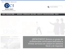 Tablet Screenshot of dciweb.com.mx